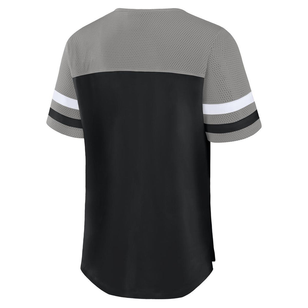 LAS VEGAS RAIDERS WOMEN'S FANATICS BRANDED CURL ROUTE T-SHIRT - BLACK