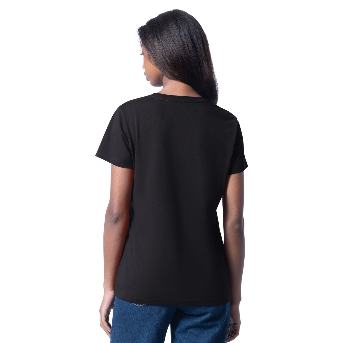 LAS VEGAS RAIDERS WOMEN'S G-III 4HER BY CARL BANKS CHEER DANCE II T-SHIRT - BLACK