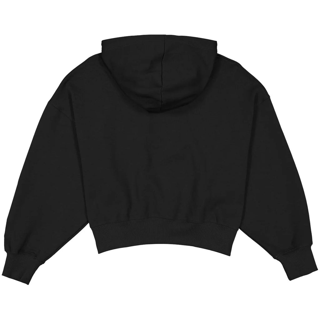 LAS VEGAS RAIDERS WOMEN'S NEW ERA LAUREL PULLOVER HOODED SWEATSHIRT - BLACK