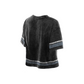 LAS VEGAS RAIDERS WOMEN'S NEW ERA LIFE STYLE STONE WASH BOXY CROPPED T-SHIRT - BLACK