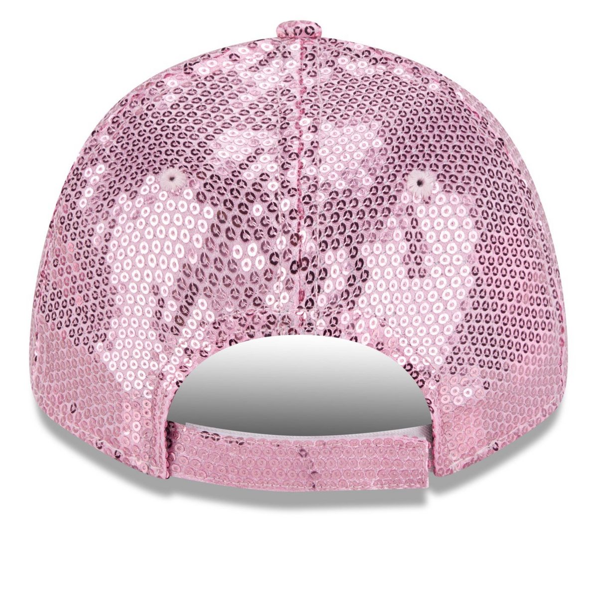 LAS VEGAS RAIDERS WOMEN'S SEQUIN 9FORTY ADJUSTABLE HAT - PINK