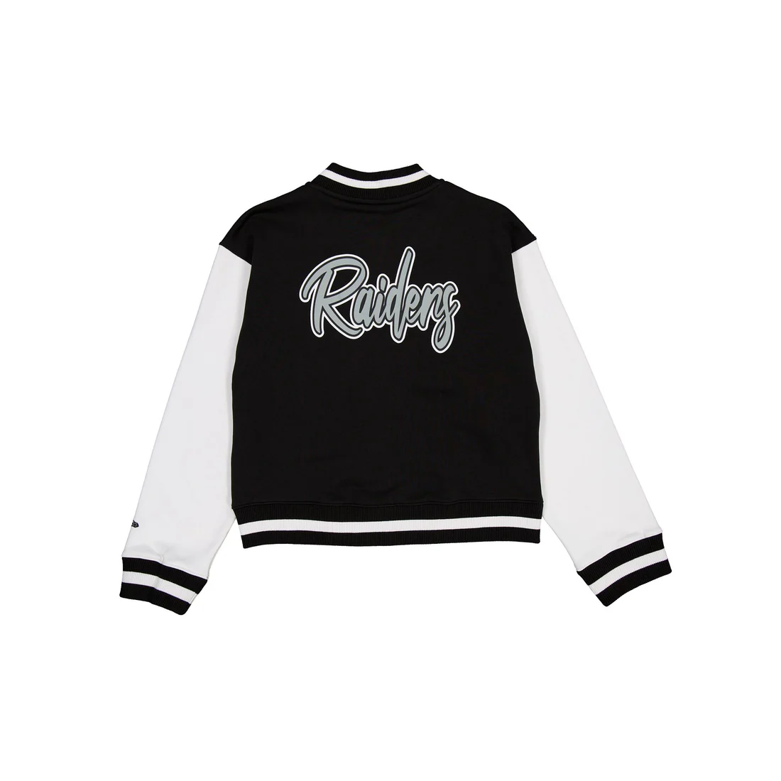 LAS VEGAS RAIDERS WOMEN'S THROWBACK FLEECE LETTERMAN JACKET