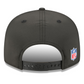 LAS VEGAS RAIDERS YOUTH 2025 NFL SIDELINE 9FIFTY SPLIT SNAPBACK HAT - BLACK