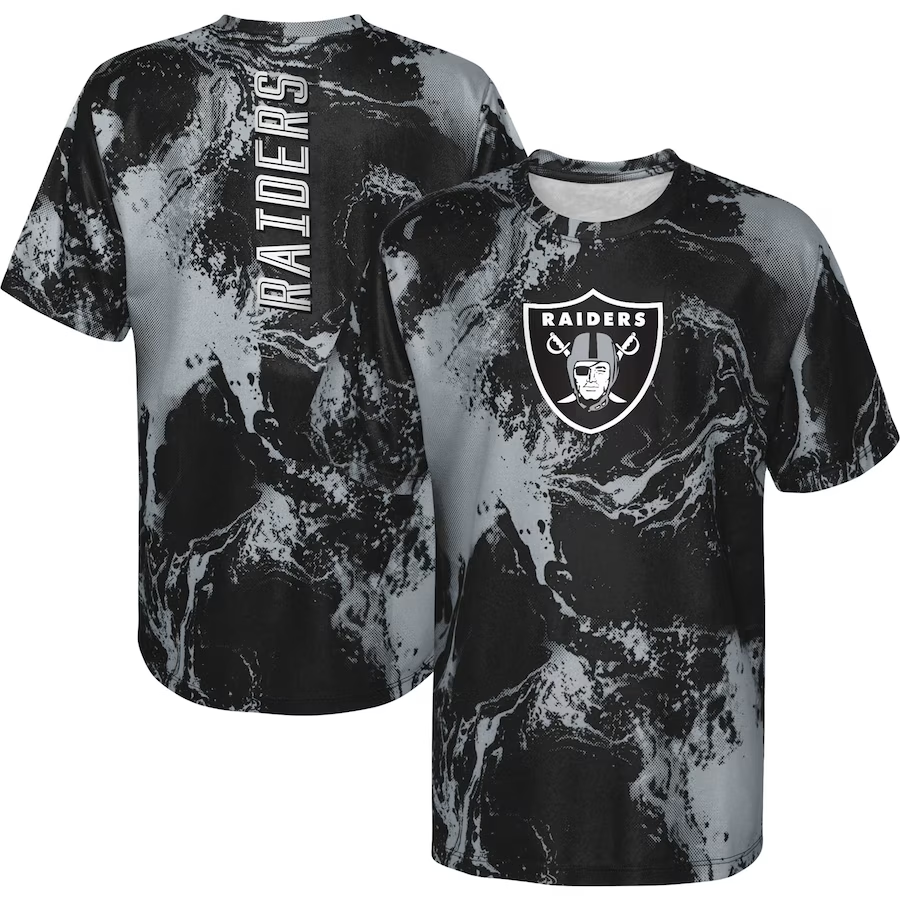 CAMISETA JUVENIL DE LAS VEGAS RAIDERS EN LA MIX