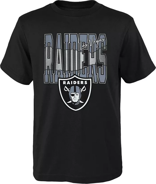 LAS VEGAS RAIDERS YOUTH PLAYBOOK T-SHIRT