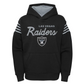 LAS VEGAS RAIDERS YOUTH THE CHAMP IS HERE PULLOVER HOODED SWEATSHIRT