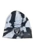 LAS VEGAS RAIDERS YOUTH TIE-DYE CUFFED KNIT