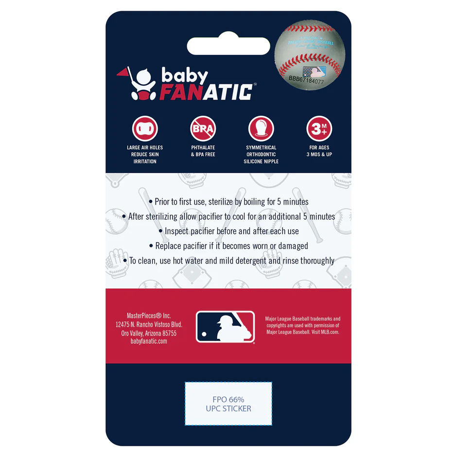 LOS ANGELES ANGELS 2-PACK PACIFIERS