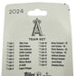 LOS ANGELES ANGELS 2024 TOPPS TEAM SET