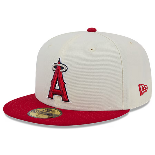 LOS ANGELES ANGELS EVERGREEN CHROME 59FIFTY FITTED HAT