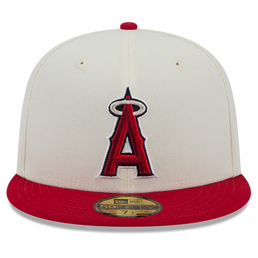 LOS ANGELES ANGELS EVERGREEN CHROME 59FIFTY FITTED HAT