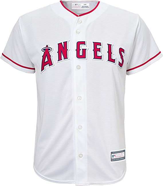 LOS ANGELES ANGELS KIDS REPLICA JERSEY-BLANCO