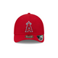 LOS ANGELES ANGELS YOUTH PLAYER REPLICA 9FORTY M-CROWN SNAPBACK ADJUSTABLE HAT - RED