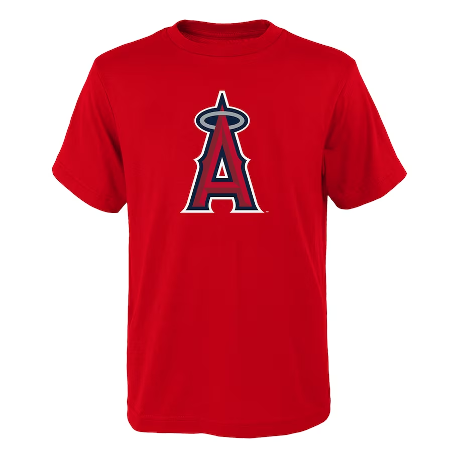 LOS ANGELES ANGELS YOUTH PRIMARY LOGO T-SHIRT
