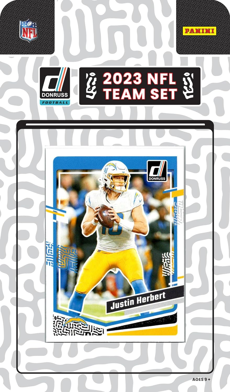 LOS ANGELES CHARGERS 2023 TEAM SET BY DONRUSS