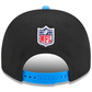 LOS ANGELES CHARGERS 2025 NFL DRAFT 9FIFTY A-FRAME SNAPBACK HAT - BLACK/BLUE