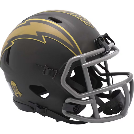 LOS ANGELES CHARGERS 2025 NFL SALUTE TO SERVICE RIDDELL SPEED MINI HELMET