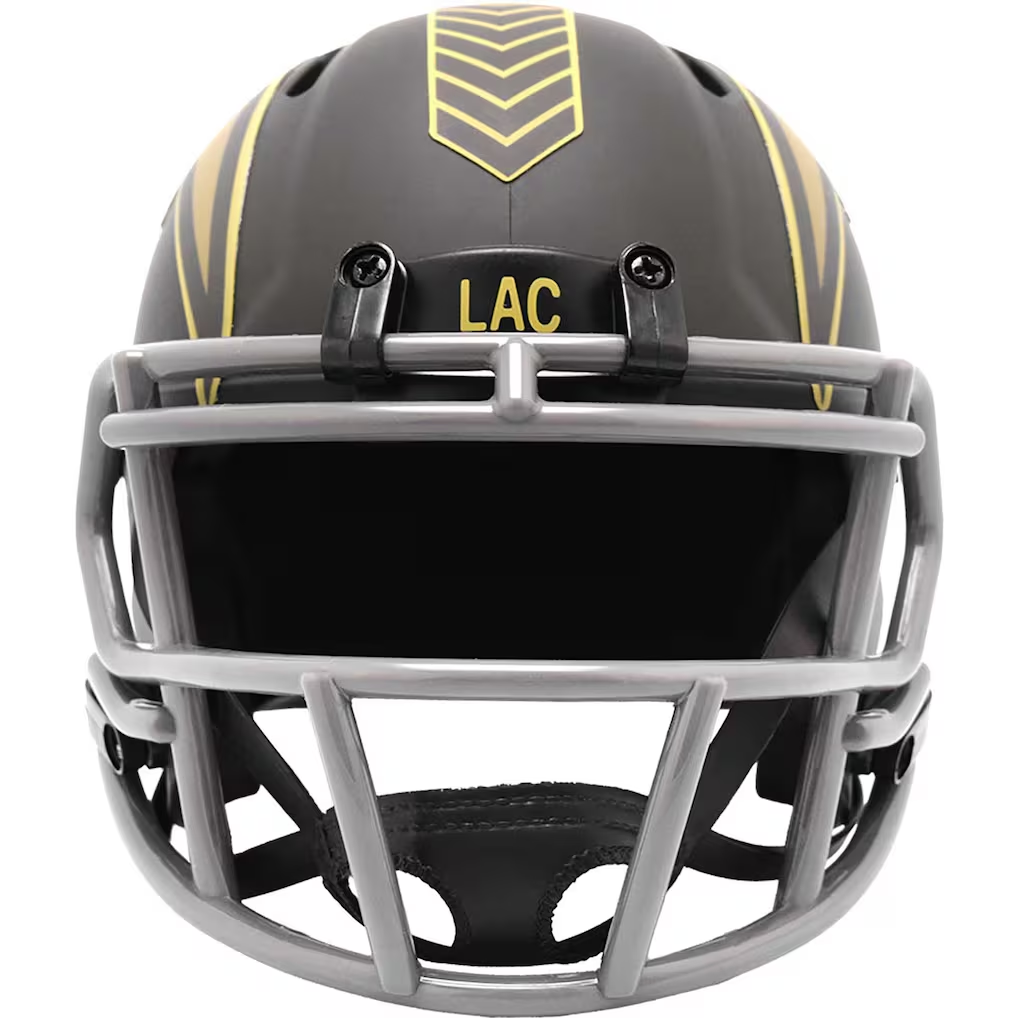 LOS ANGELES CHARGERS 2025 NFL SALUTE TO SERVICE RIDDELL SPEED MINI HELMET