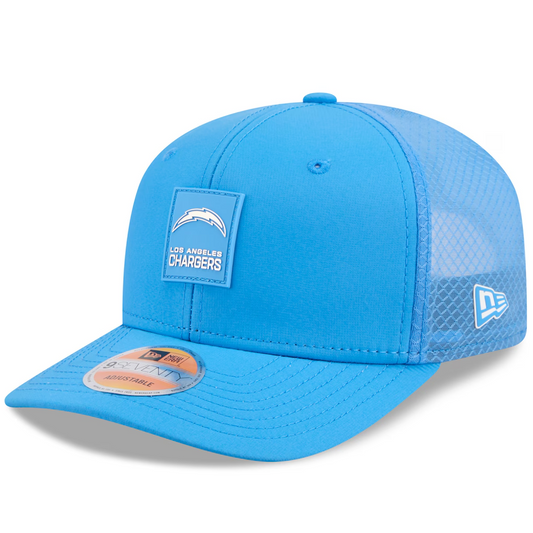 LOS ANGELES CHARGERS 2025 NFL SIDELINE 9SEVENTY STRETCH-SNAP ADJUSTABLE HAT - POWDER BLUE