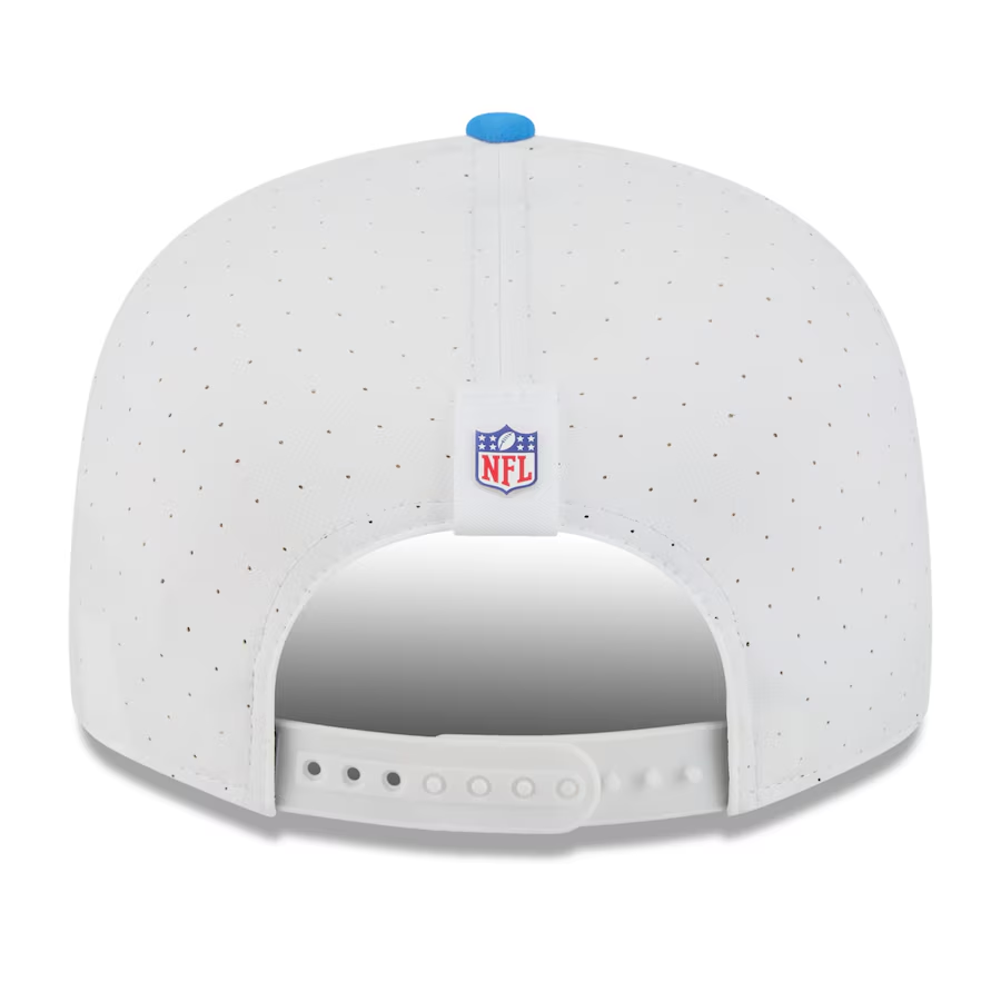 LOS ANGELES CHARGERS 2025 NFL TRAINING CAMP 9FIFTY SPLIT PANEL SNAPBACK HAT - WHITE