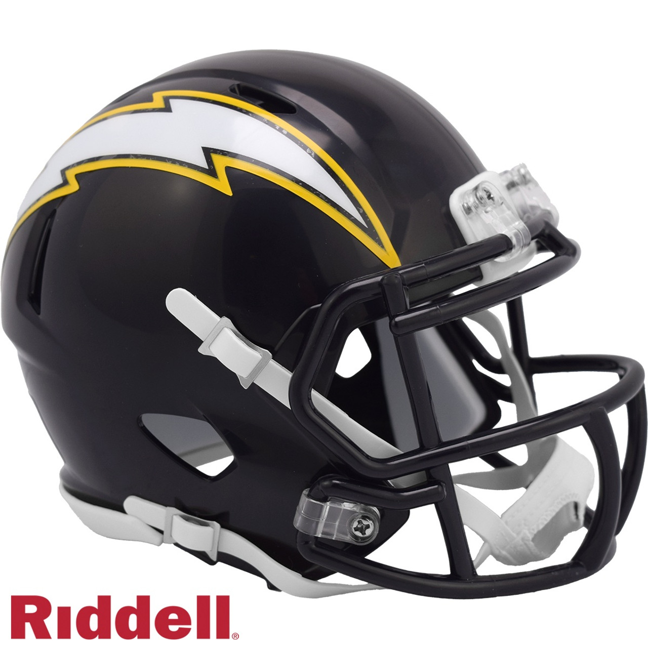 LOS ANGELES CHARGERS 2025 ON FIELD ALTERNATE RIDDELL MINI SPEED HELMET