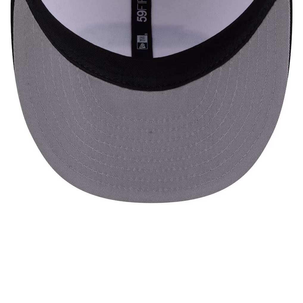 LOS ANGELES CHARGERS 2026 NFL DRAFT 59FIFTY FITTED HAT -  WHITE/BLACK