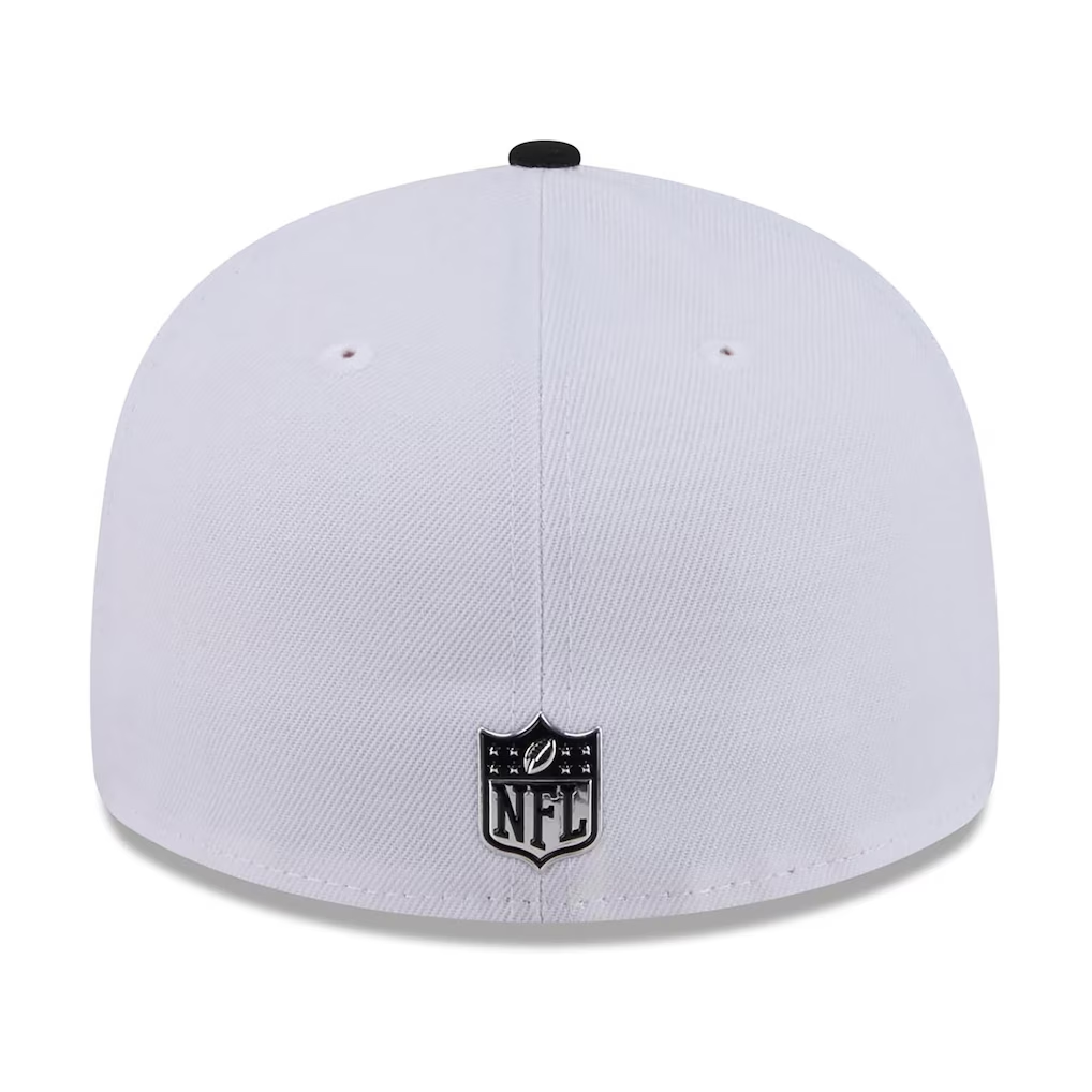 LOS ANGELES CHARGERS 2026 NFL DRAFT 59FIFTY FITTED HAT -  WHITE/BLACK