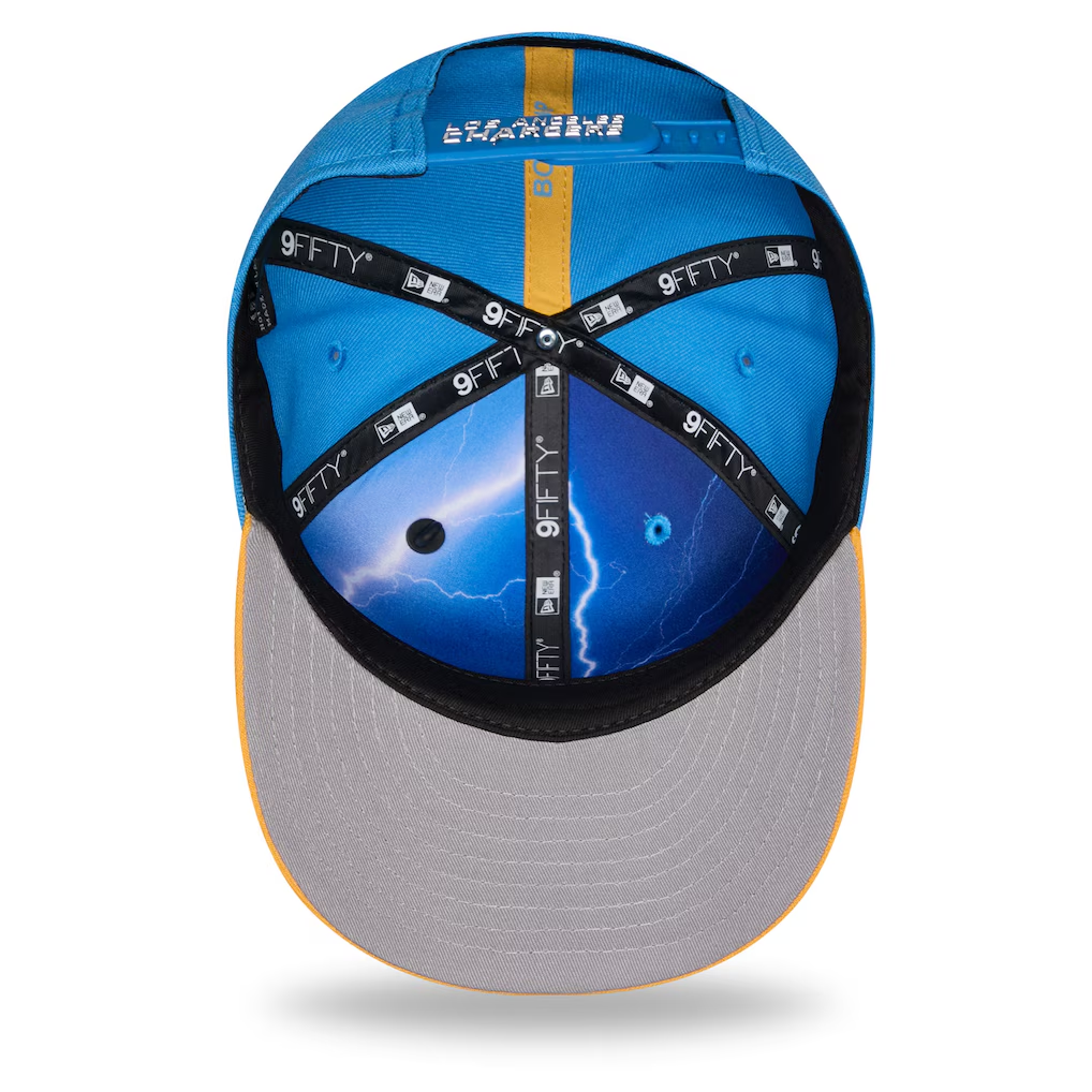 LOS ANGELES CHARGERS 2026 NFL DRAFT 9FIFTY SNAPBACK HAT - POWDER BLUE/GOLD
