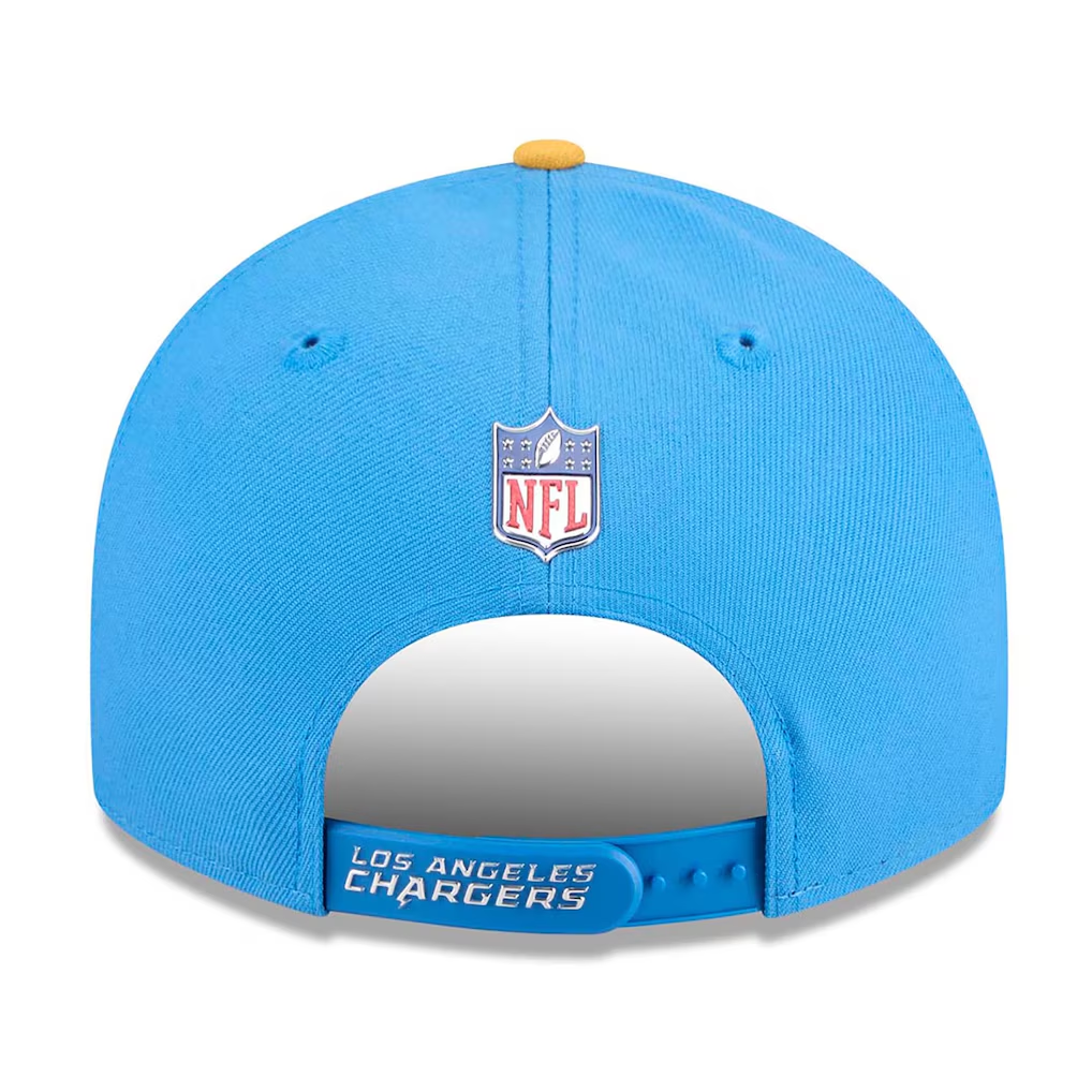 LOS ANGELES CHARGERS 2026 NFL DRAFT 9FIFTY SNAPBACK HAT - POWDER BLUE/GOLD