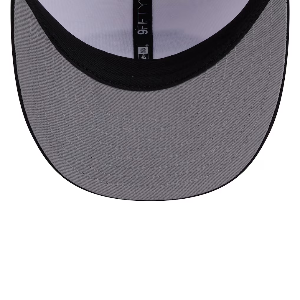 LOS ANGELES CHARGERS 2026 NFL DRAFT CASUAL CLASSIC ADJUSTABLE HAT - WHITE/BLACK