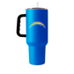 LOS ANGELES CHARGERS 40OZ. FLIPSIDE TRAVEL TUMBLER WITH HANDLE