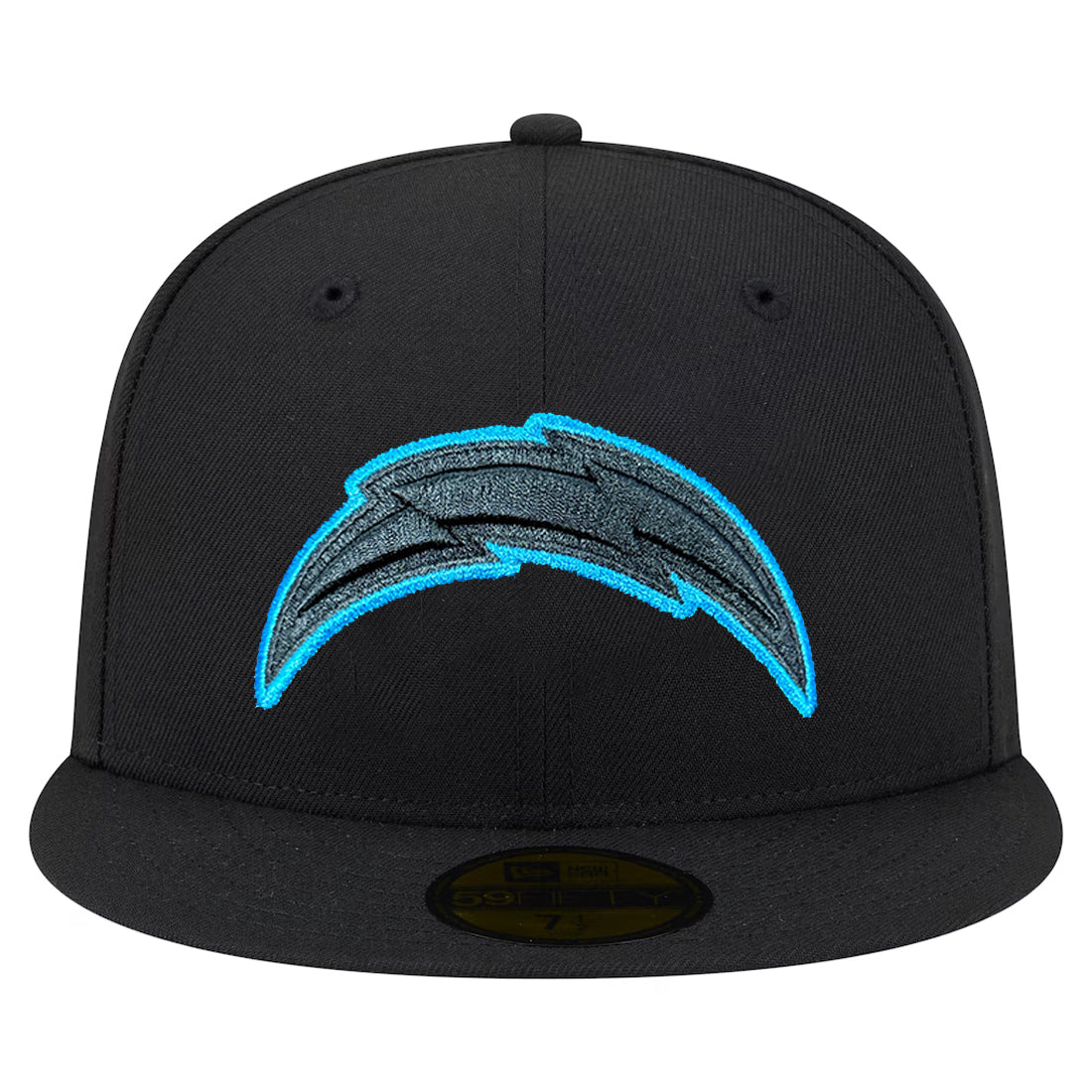 LOS ANGELES CHARGERS COLOR POP 59FIFTY FITTED HAT - BLACK