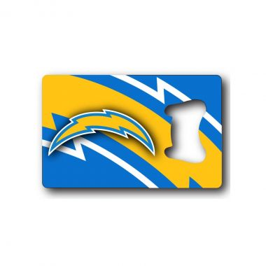 LOS ANGELES CHARGERS CREDIT CARD BOTTLER MAGNET