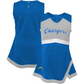 LOS ANGELES CHARGERS INFANT CHEER CAPTAIN JUMPER DRESS