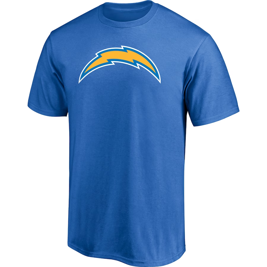 LOS ANGELES CHARGERS JUSTIN HERBERT MEN'S PLAYER ICON NAME & NUMBER T-SHIRT