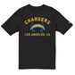 LOS ANGELES CHARGERS MEN'S NEW ERA 2025 NFL DRAFT T-SHIRT - BLACK