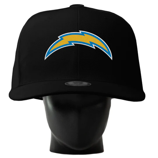 LOS ANGELES CHARGERS NOGGIN OVERSIZED HAT - BLACK