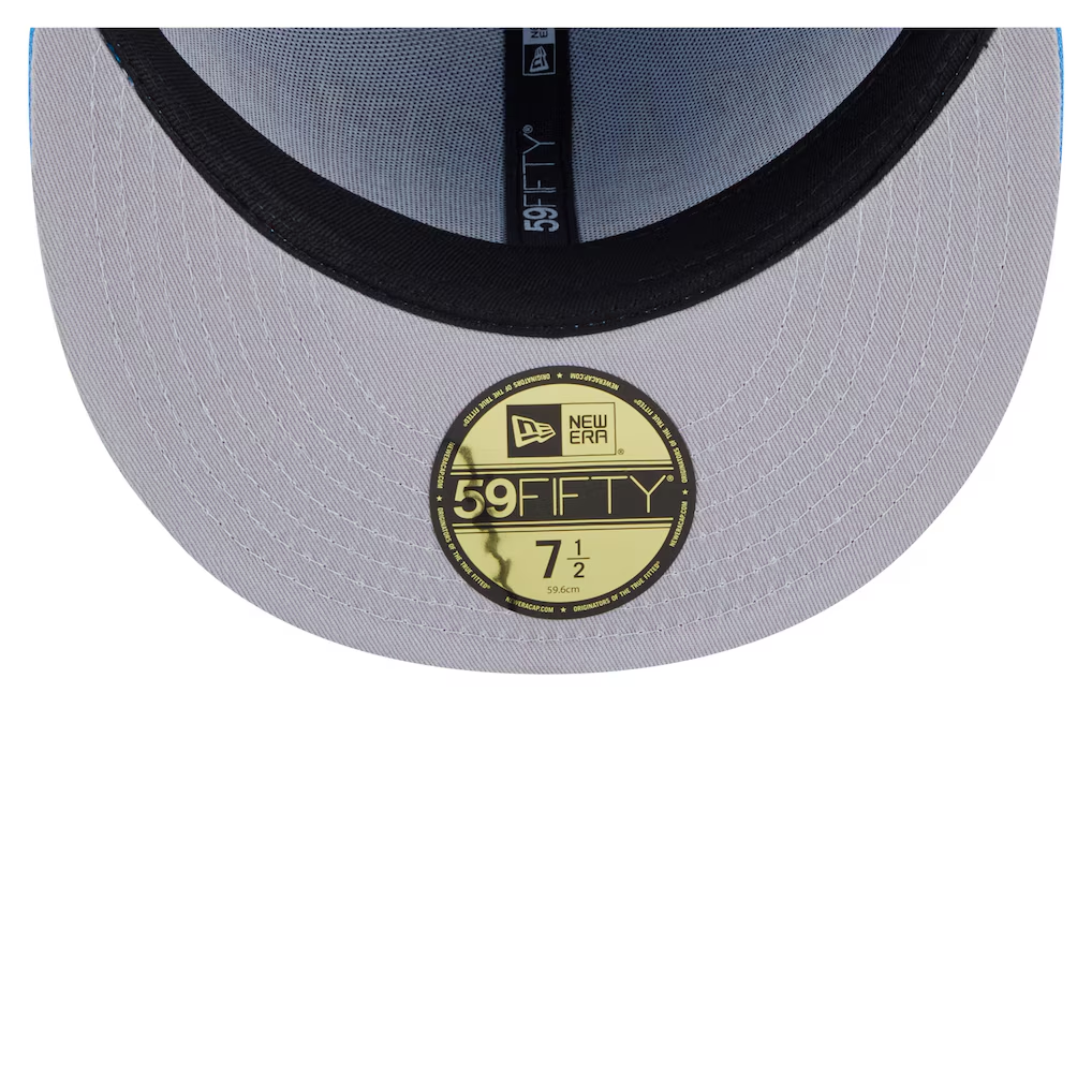 LOS ANGELES CHARGERS OVERSIZED 59FIFTY FITTED HAT - POWDER BLUE