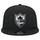 LOS ANGELES CHARGERS RETRO EVERGREEN TRUCKER 9FIFTY SNAPBACK HAT - BLACK/WHITE