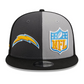 LOS ANGELES CHARGERS SIDELINE 9FIFTY SNAPBACK - SOMBRA