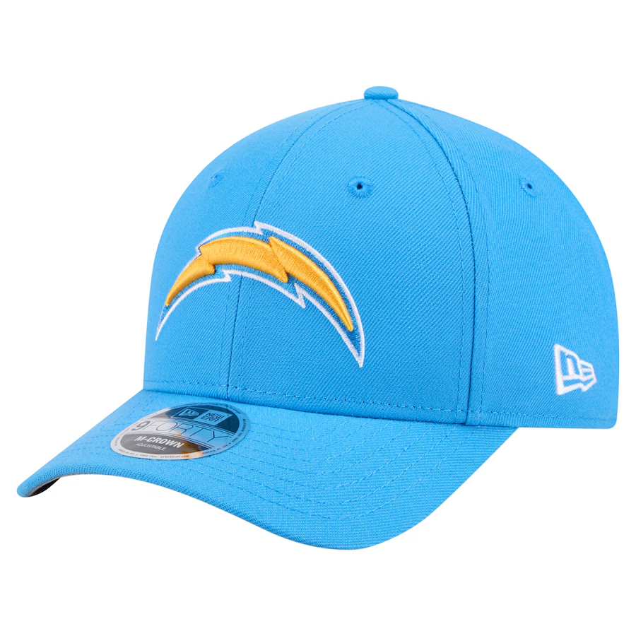 LOS ANGELES CHARGERS TEAM COLLECTION 9FORTY M-CROWN SNAPBACK ADJUSTABLE HAT - POWDER BLUE
