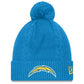 LOS ANGELES CHARGERS WOMEN'S CABLED CUFF KNIT