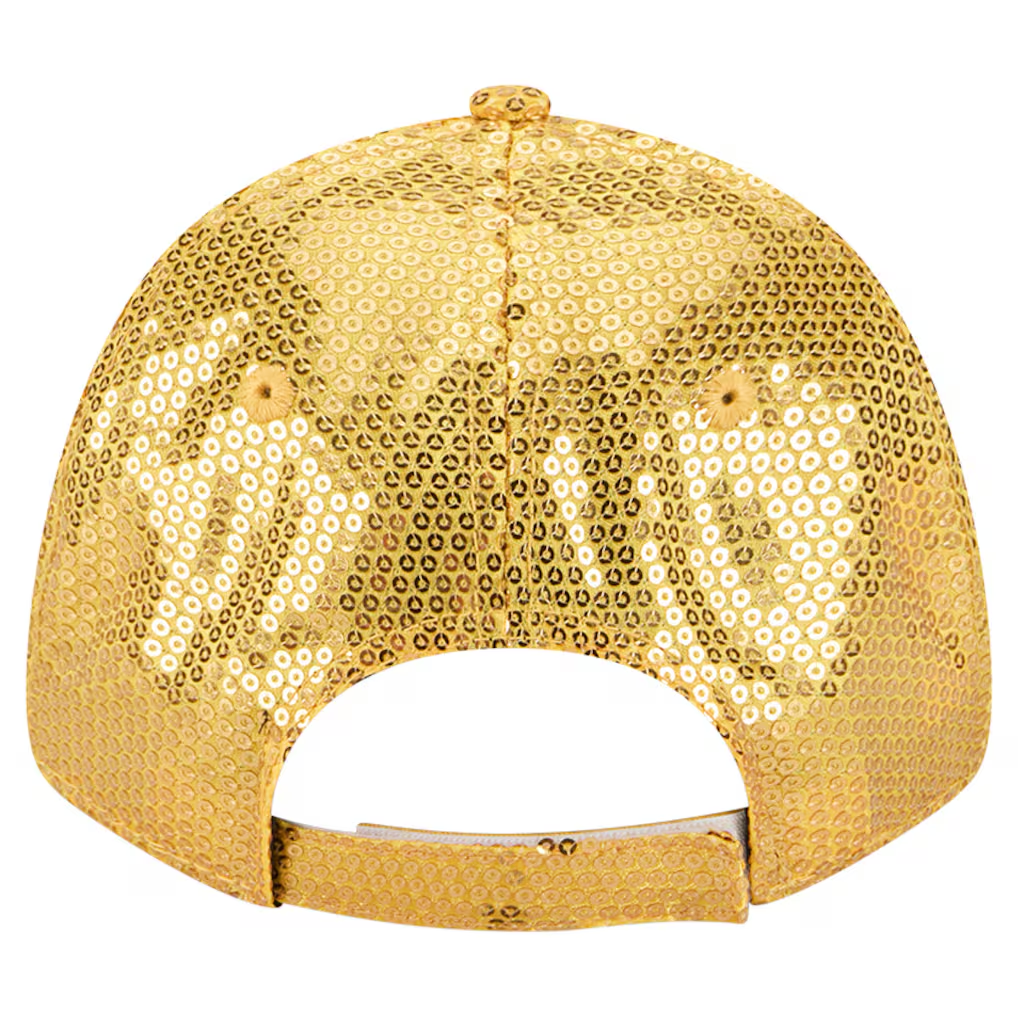 LOS ANGELES CHARGERS WOMEN'S SEQUIN 9FORTY ADJUSTABLE HAT - GOLD