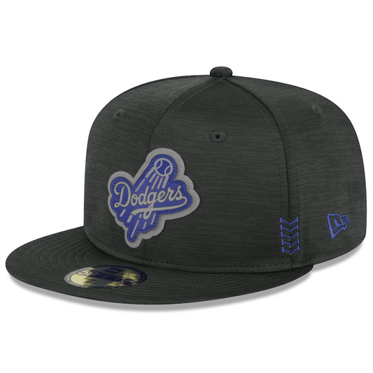 LOS ANGELES DODGERS 2024 CLUBHOUSE 59FIFTY FITTED HAT - GRAY