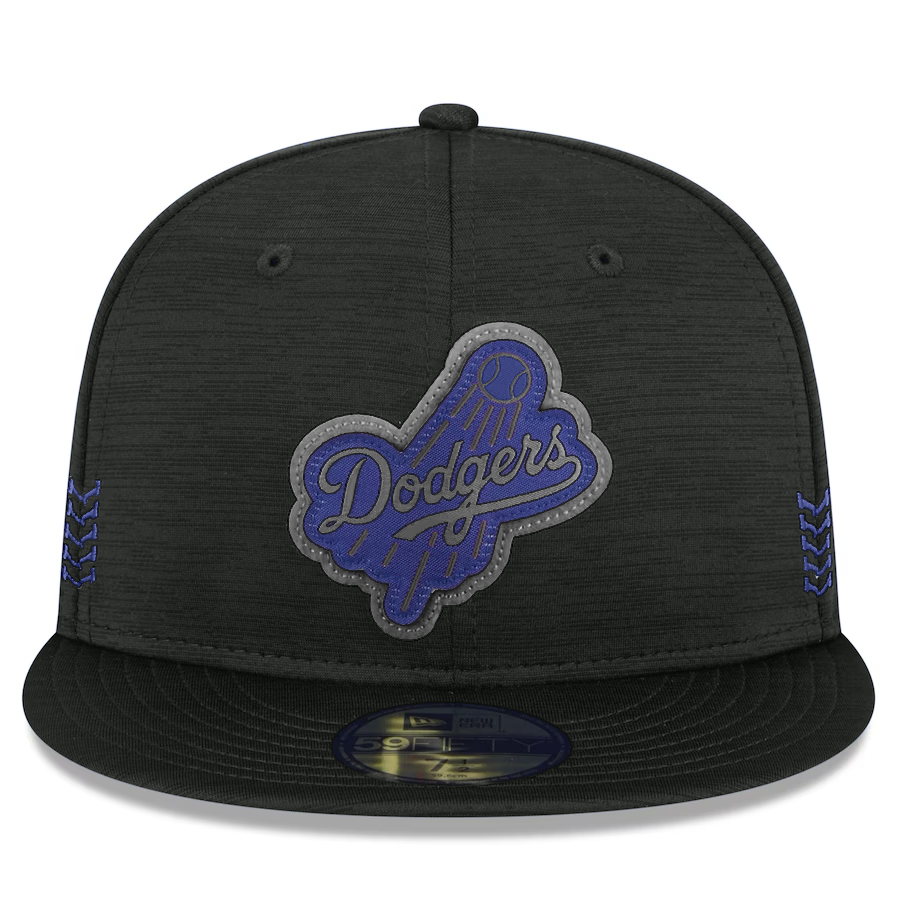 LOS ANGELES DODGERS 2024 CLUBHOUSE 59FIFTY FITTED HAT - GRAY