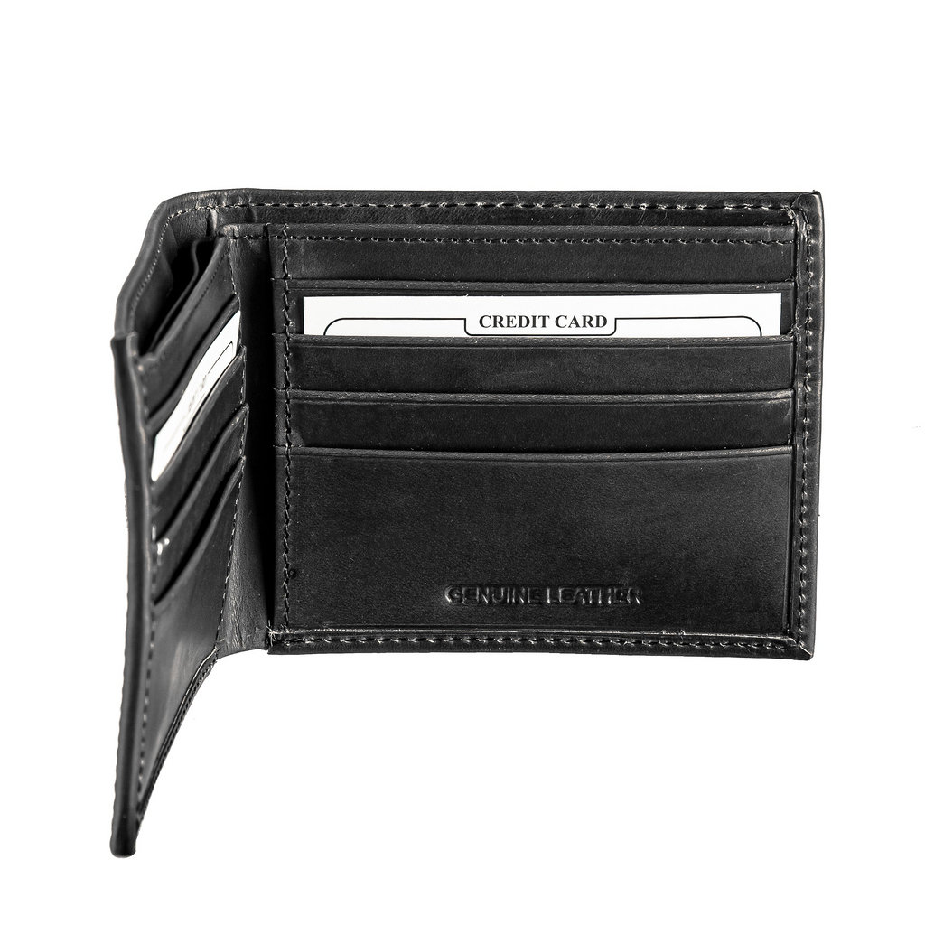 LOS ANGELES DODGERS 2024 WORLD SERIES CHAMPIONS BI-FOLD WALLET - BLACK