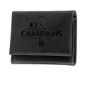 LOS ANGELES DODGERS 2024 WORLD SERIES CHAMPIONS TRI-FOLD WALLET - BLACK