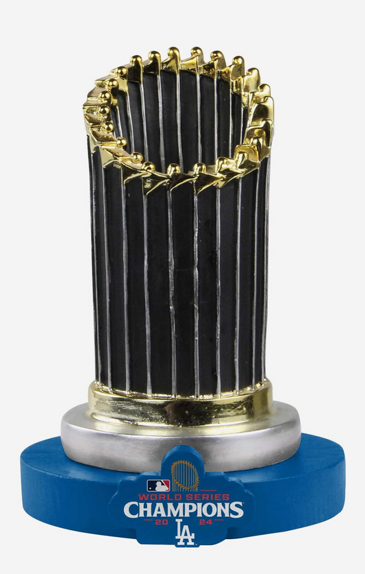 LOS ANGELES DODGERS 2024 WORLD SERIES CHAMPIONS TROPHY PAPERWEIGHT