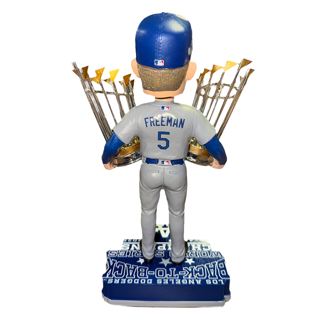 LOS ANGELES DODGERS 2025 BACK TO BACK WORLD SERIES CHAMPIONS FREDDIE FREEMAN BOBBLEHEAD