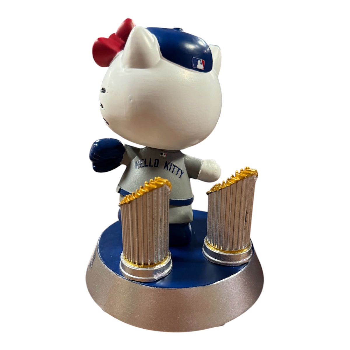 LOS ANGELES DODGERS 2025 BACK TO BACK WORLD SERIES CHAMPIONS HELLO KITTY BOBBLEHEAD
